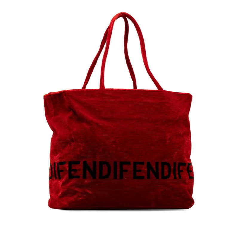 High-quality leather messenger bagsFendi logo handbags Tote bags red bellow ladies Fendi