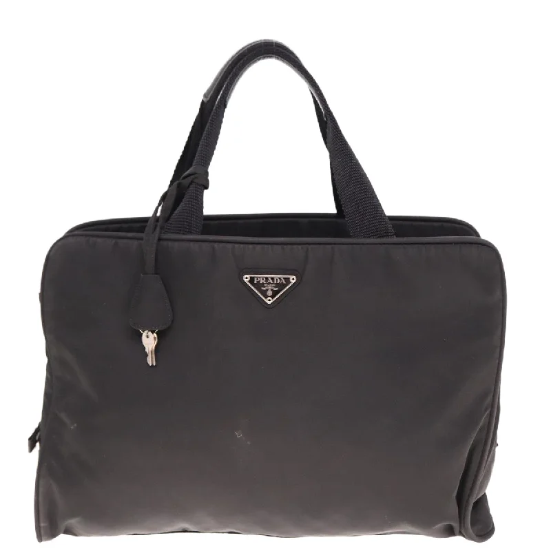 Sustainable fashion bagsPRADA Hand Bag Nylon Black  78643