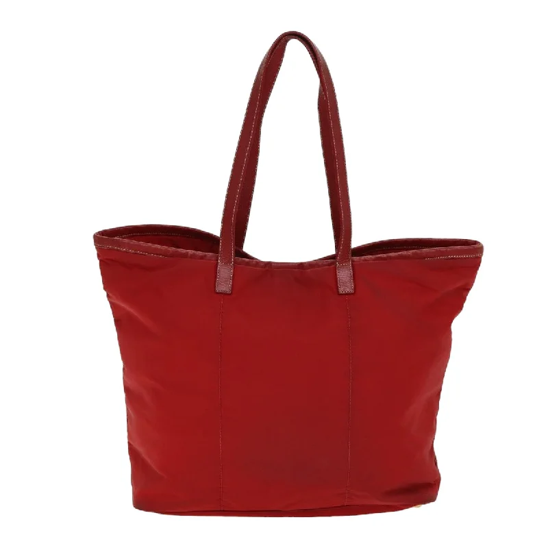 Stylish laptop bags for professionalsPRADA Tote Bag Nylon Red  78807