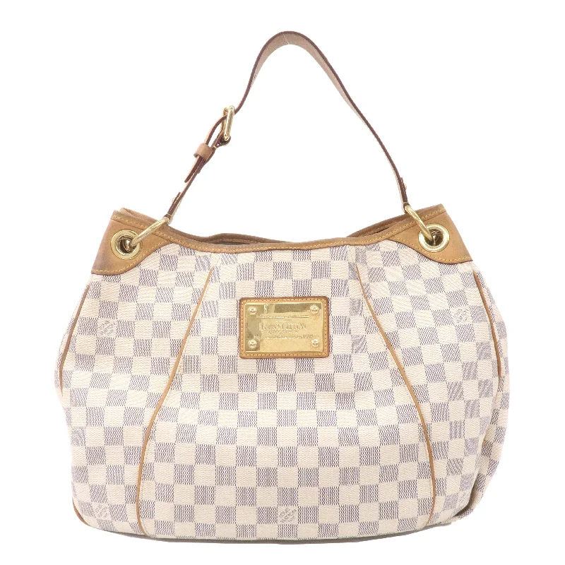 Affordable designer bag dupesLouis Vuitton Damier Azur Galliera PM Shoulder Bag N55215