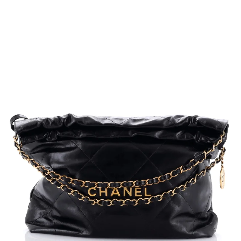 22 Chain Hobo Quilted Calfskin Medium