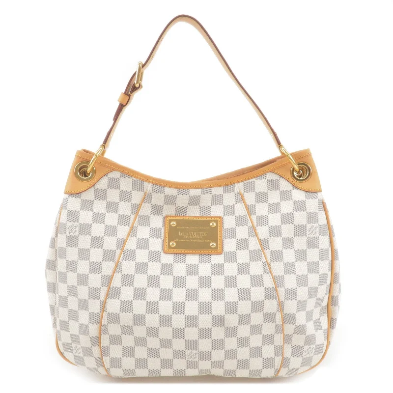 Affordable designer bag dupesLouis Vuitton Damier Azur Galliera PM Shoulder Bag N55215