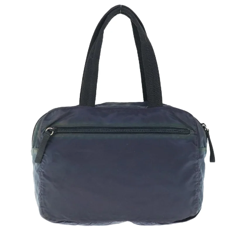 Customizable monogram bagsPRADA Hand Bag Nylon Navy  64462