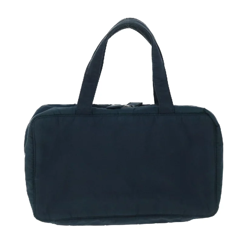 Luxury bags with chain strapsPRADA Hand Bag Nylon Navy  hk867