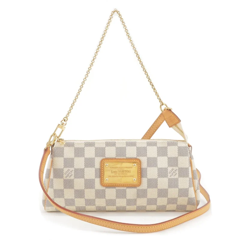 Affordable designer bag dupesLouis Vuitton Damier Azur Eva 2Way Hand Bag Shoulder Bag N55214