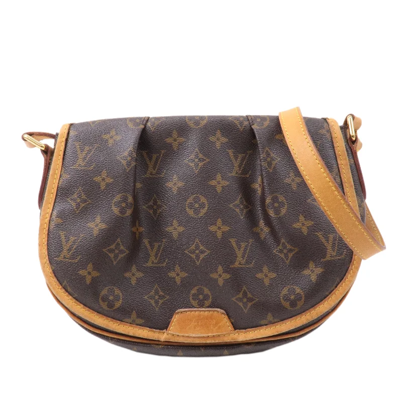 Large capacity travel bagsLouis Vuitton Monogram Menilmontant PM Shoulder Bag M40474