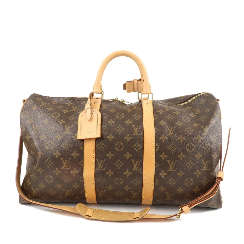 Best tote bags for workLouis Vuitton Monogram Keep All Bandoulier 50 Boston Bag M41416