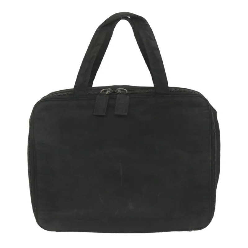 Minimalist leather handbagsPRADA Hand Bag Nylon Black  bs10000