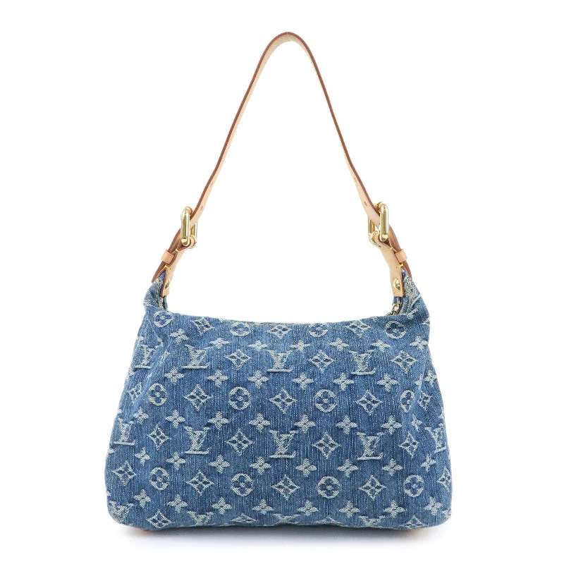 Luxury brand bags on saleLouis Vuitton Monogram Denim Baggy PM Shoulder Bag M95049