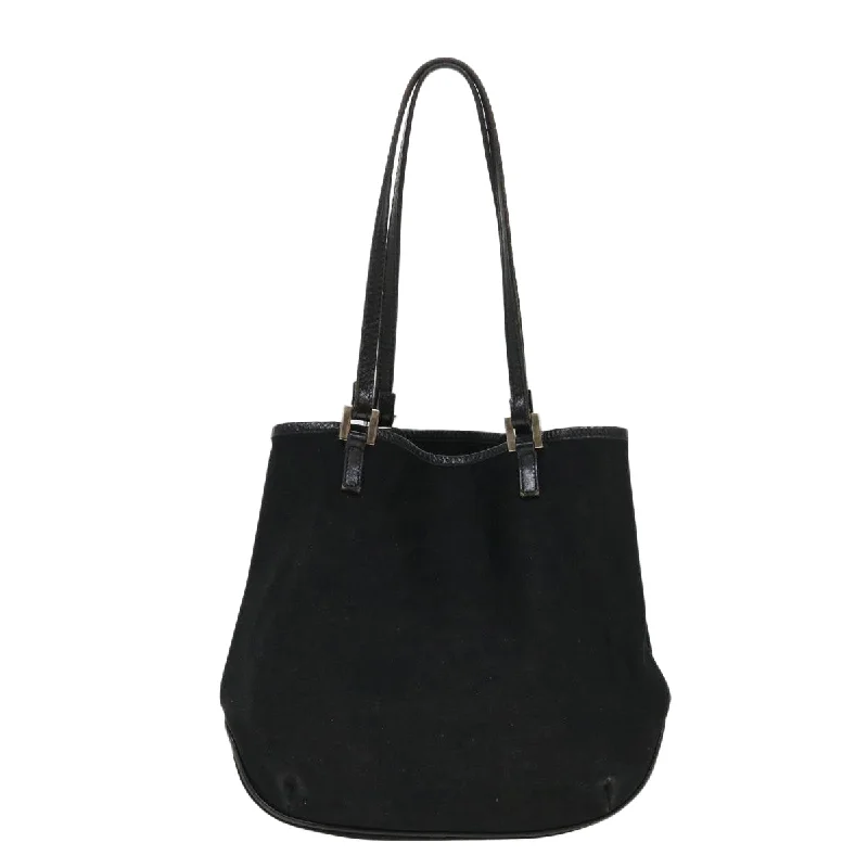 Designer bags for womenFENDI Tote Bag Nylon Black bs4673