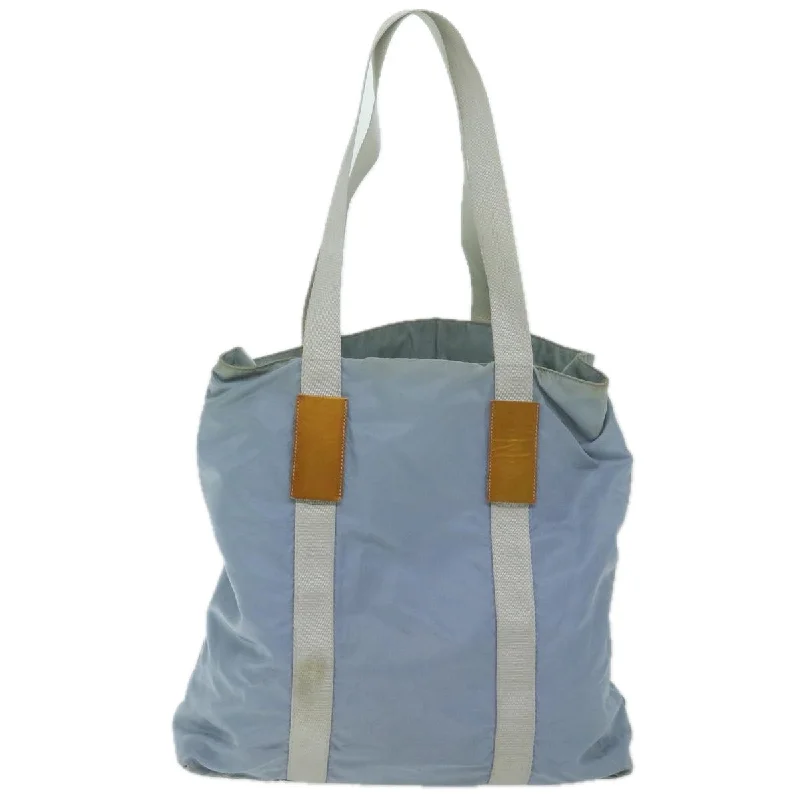 Trendy bucket bags for summerPRADA Tote Bag Nylon Light Blue  64480