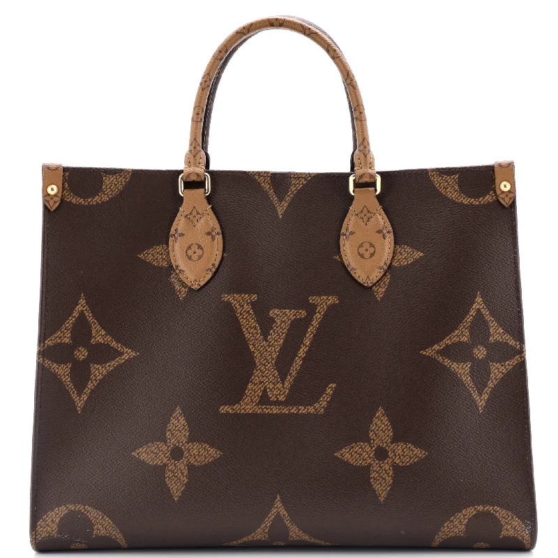 Affordable designer bag dupesOnTheGo Tote Reverse Monogram Giant MM