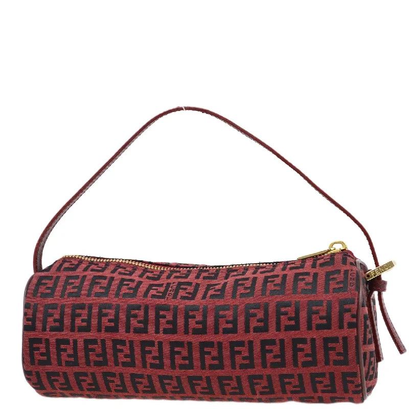 Designer bags for womenFendi Red Zucchino Mini Handbag