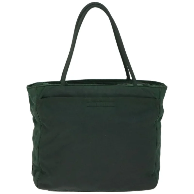 Luxury bags with exotic skinsPRADA Hand Bag Nylon Green  66598