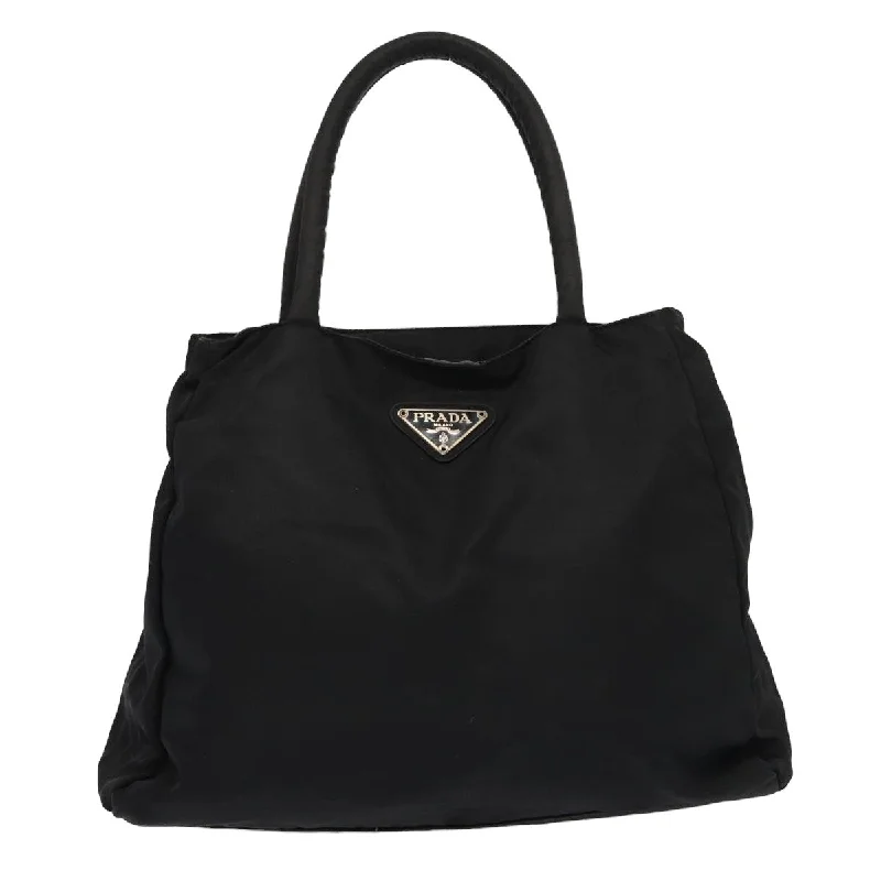 Best tote bags for workPRADA Hand Bag Nylon Black  79687