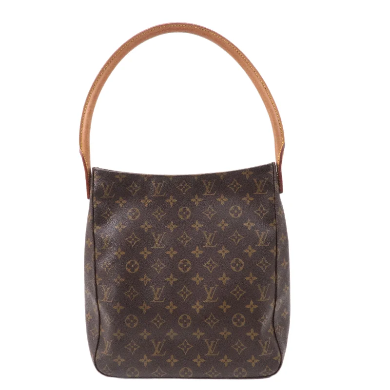 Minimalist leather handbagsLouis Vuitton Monogram Looping GM Shoulder Bag M51145