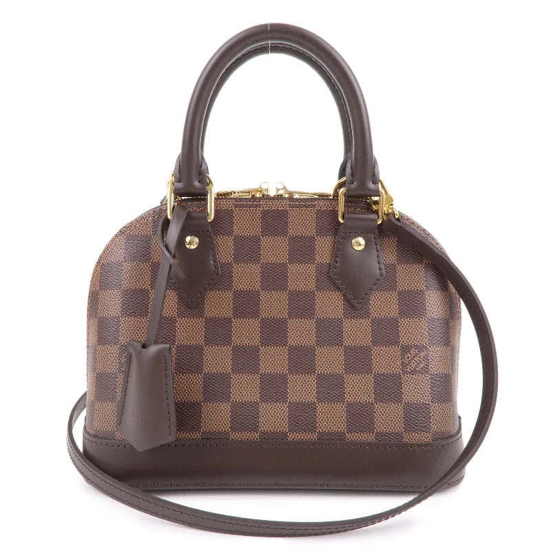 Affordable designer bag dupesLouis Vuitton Damier Alma BB 2Way Shoulder Bag Hand Bag N41221