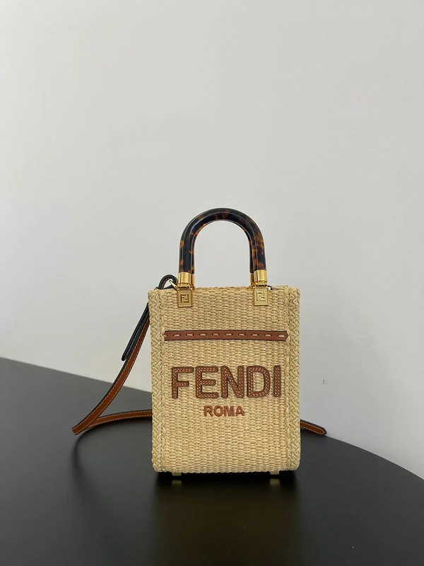 Designer bags with top handlesWF - Fendi Bags - 460