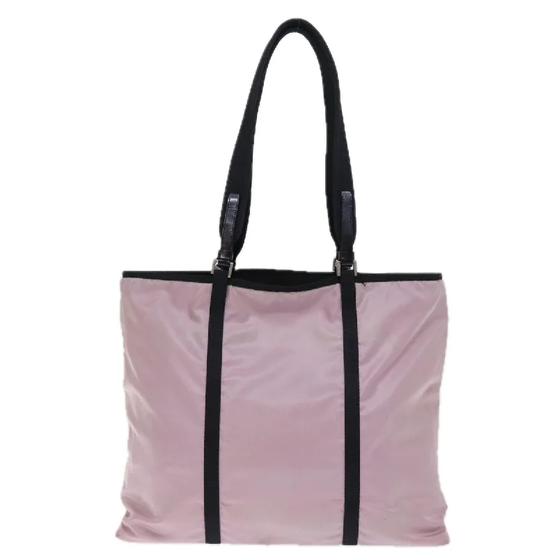 Best bags for business tripsPRADA Tote Bag Nylon Pink  bs14170