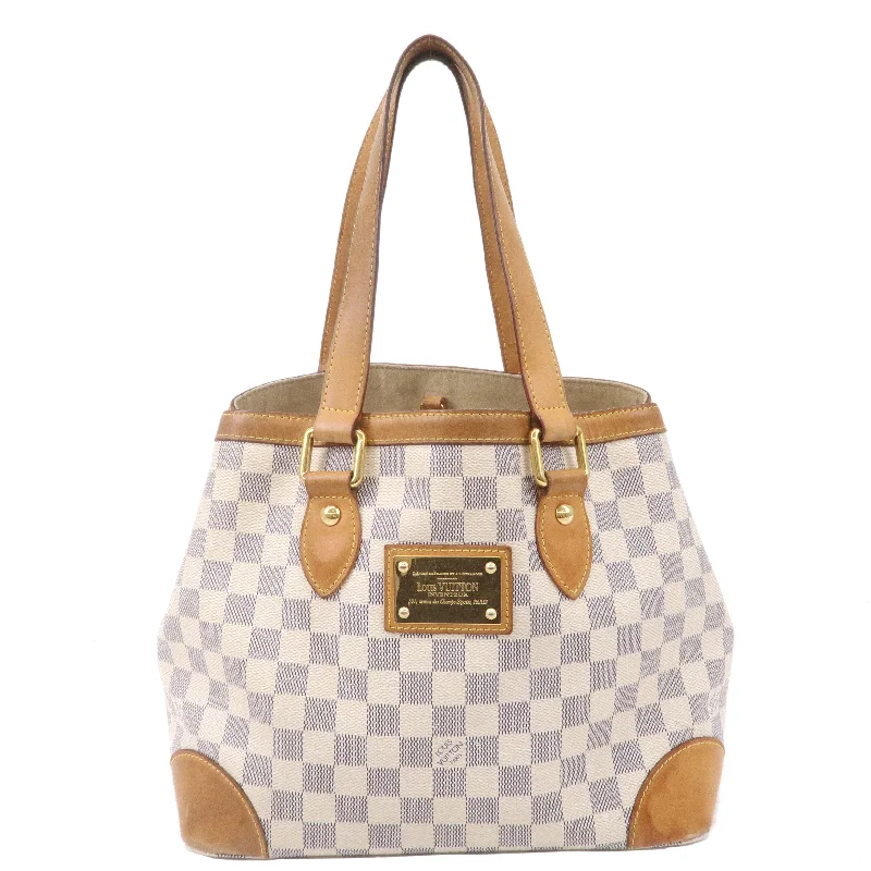 Crossbody bags for everyday useLouis Vuitton Damier Azur Hampstead PM Hand Bag Ivory N51207