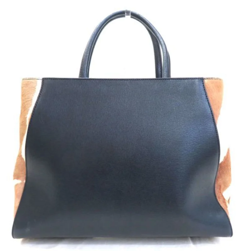 Vintage-inspired handbagsFENDI Toujour 8BH250-K4J 2WAY Leather x Harako Bag Tote Shoulder Women's