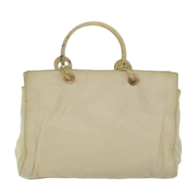 Luxury bags with exotic skinsPRADA Hand Bag Nylon Beige  bs10883