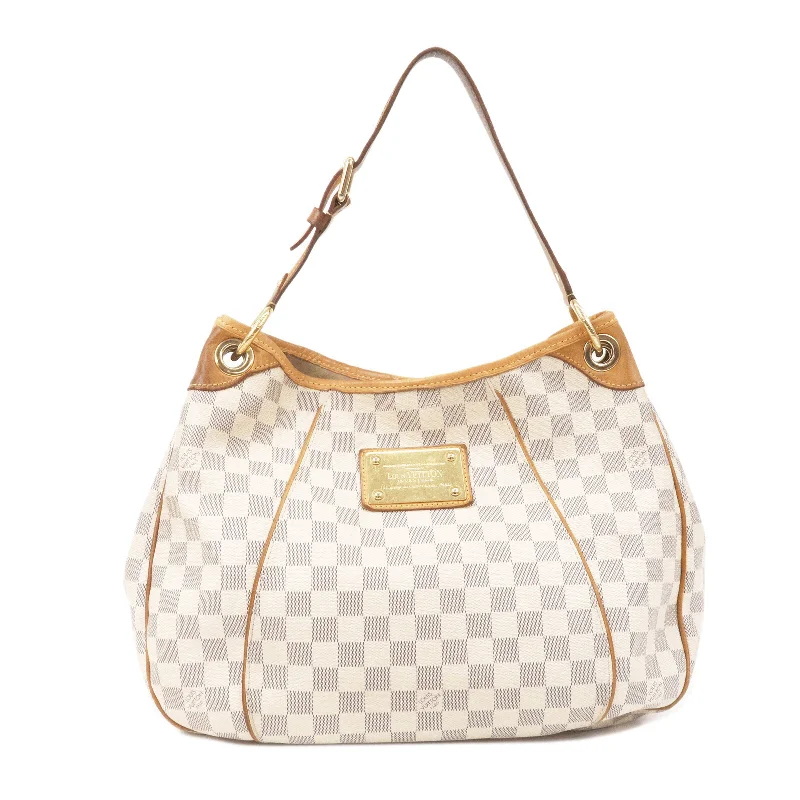 Mini bags for evening outLouis Vuitton Damier Azur Galliera PM Shoulder Bag N55215