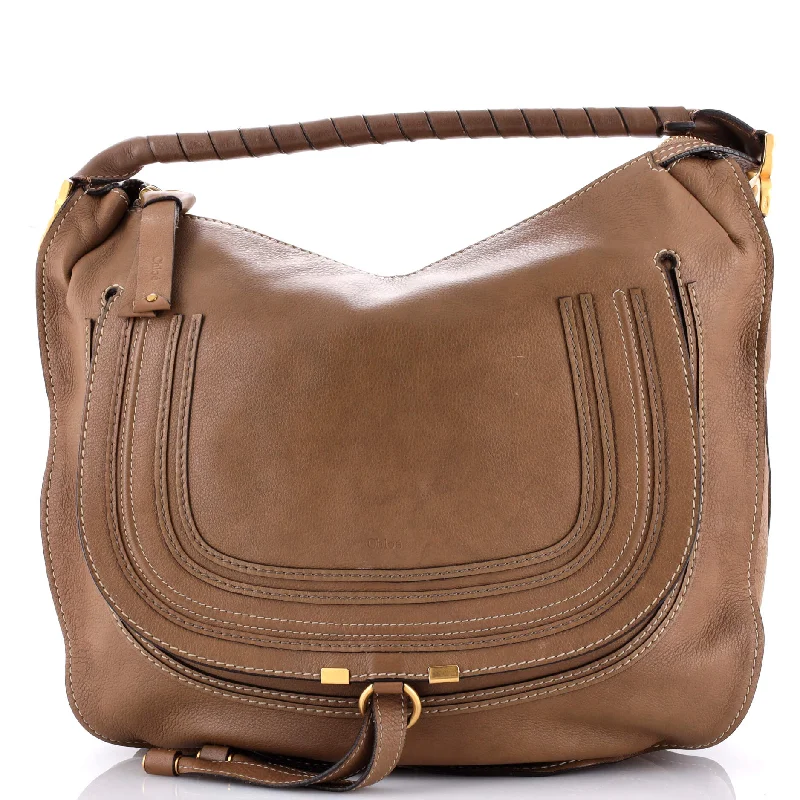 High-end designer bags for menMarcie Hobo Leather Large