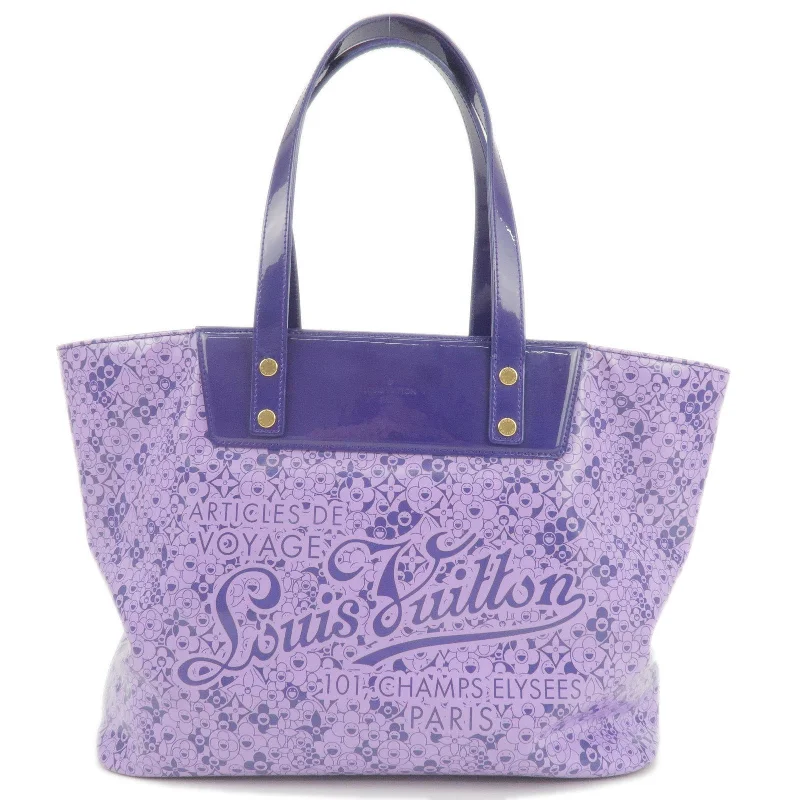 Luxury bags with chain strapsLouis Vuitton Beach Line Cosmic Blossom PM Tote Bag M93162 Violet