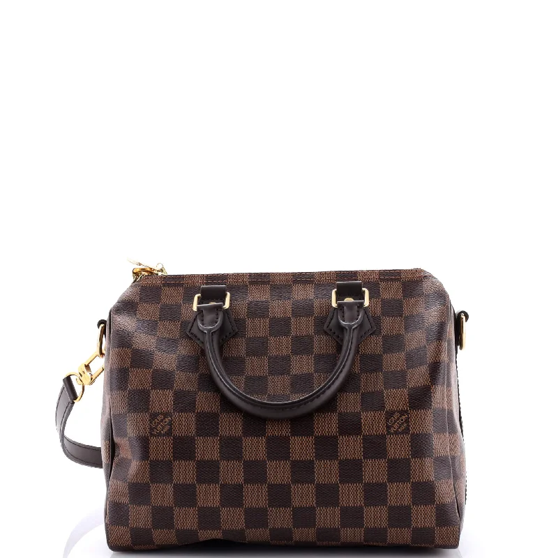 Durable leather bags for daily useSpeedy Bandouliere Bag Damier 25