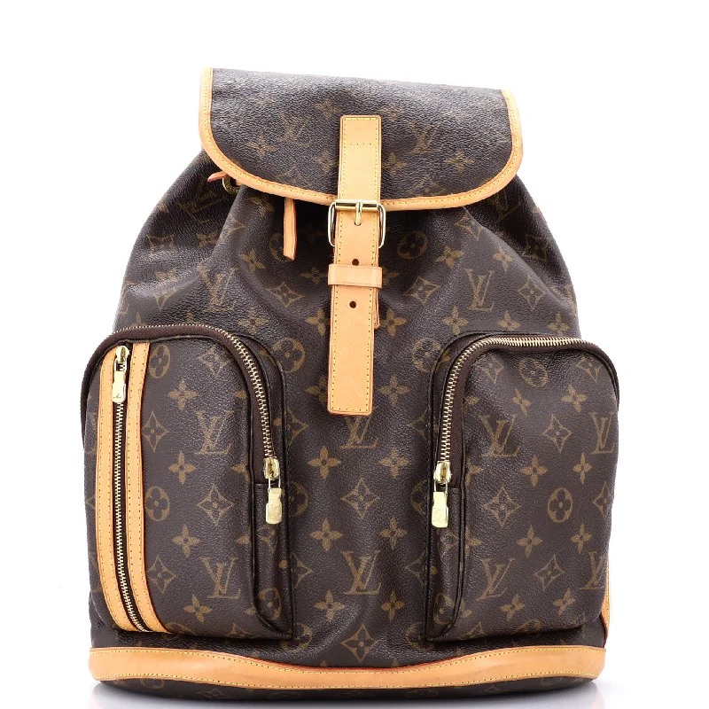 Affordable leather bagsBosphore Backpack Monogram Canvas