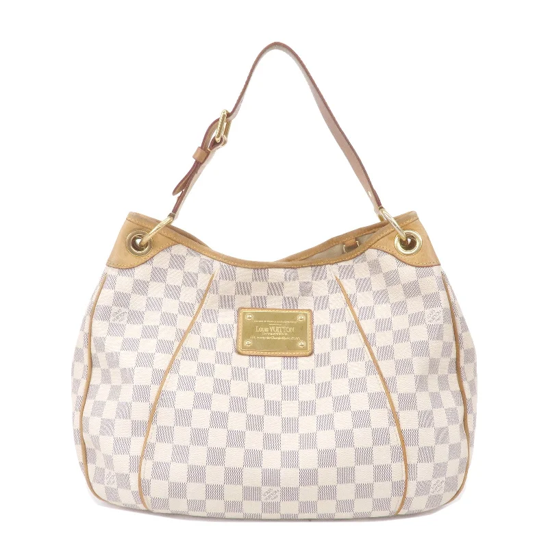 Designer bags with top handlesLouis Vuitton Damier Azur Galliera PM Shoulder Bag N55215