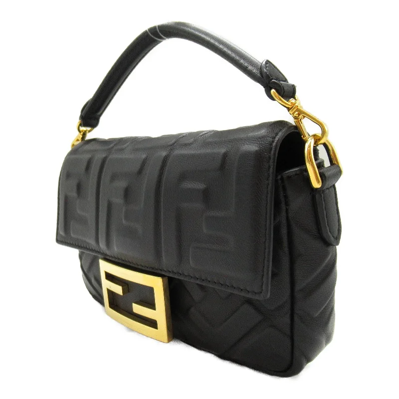 Vintage-inspired handbagsFendi Fendi 2w Shoulder Bag 2way Shoulder Bag Leather  Black