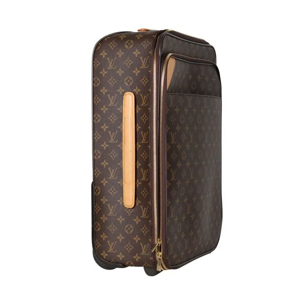 Stylish laptop bags for professionalsLOUIS VUITTON Suitcase Pegase 55 In Monogram Canvas