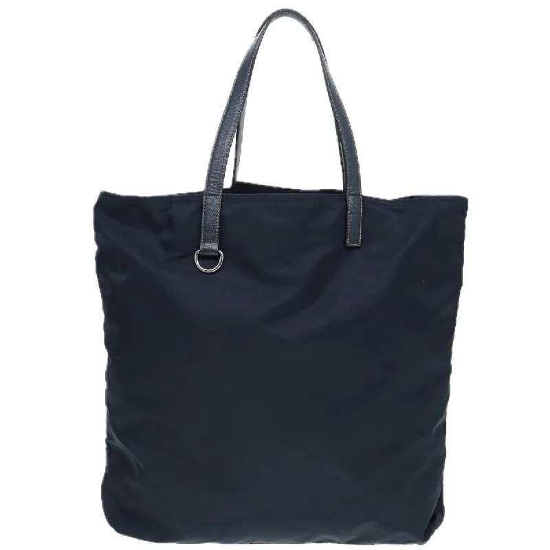 Eco-friendly tote bags for shoppingPRADA Tote Bag Nylon Navy  83487