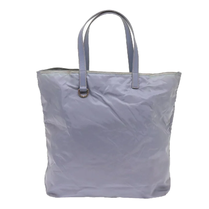 Sustainable fashion bagsPRADA Tote Bag Nylon Light Blue  ac2744