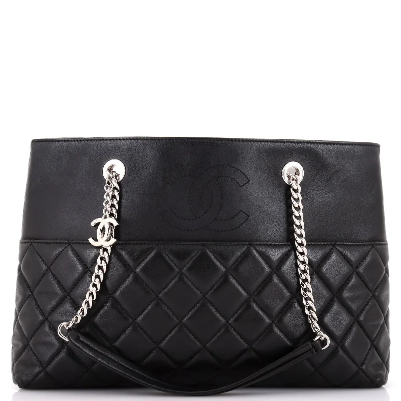 High-end designer bags for menUrban Delight Chain Tote Quilted Lambskin Medium