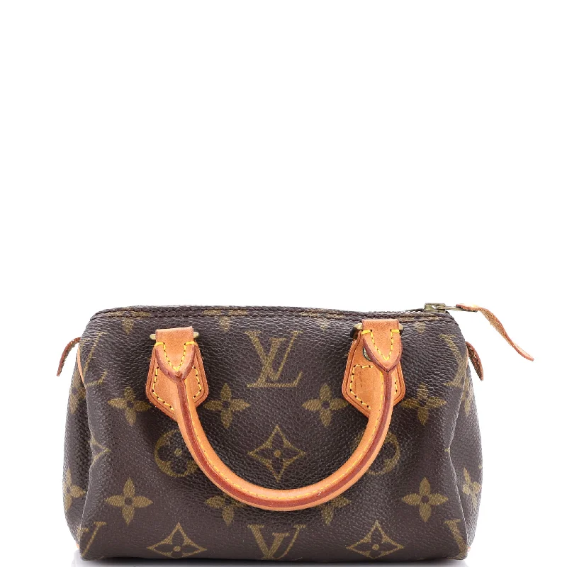 High-quality leather messenger bagsSpeedy Mini HL Handbag Monogram Canvas