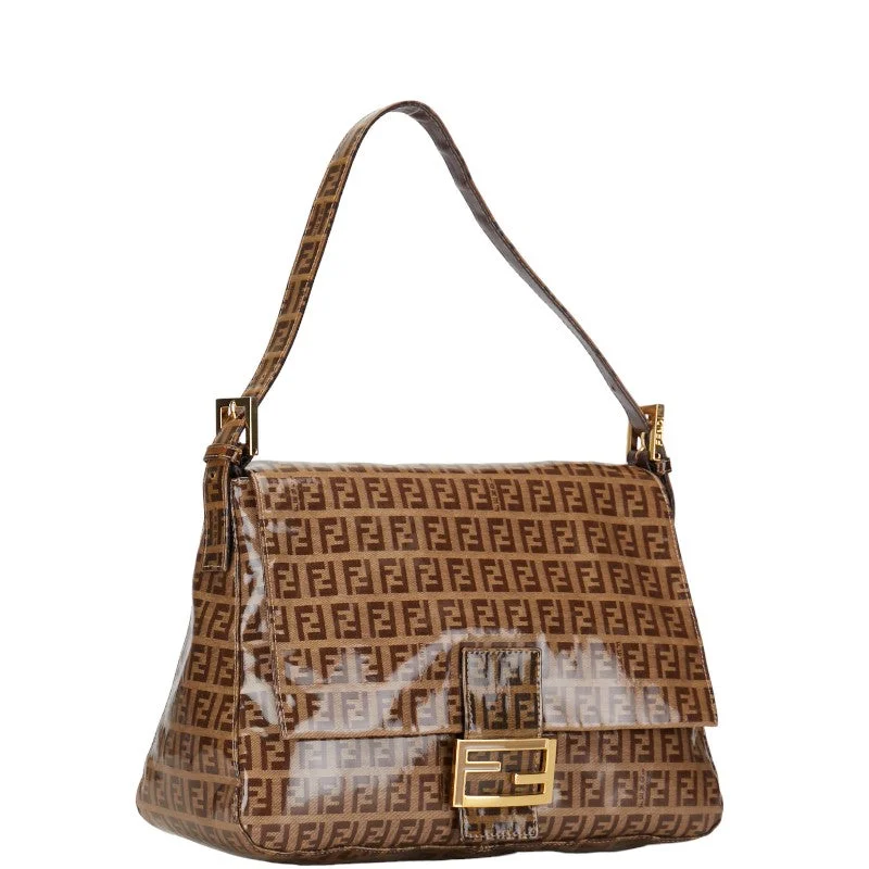 Luxury bags with exotic skinsFI Zuchino MANMABACKET BAG 26325 Brown Vinyl Leather  FENDI