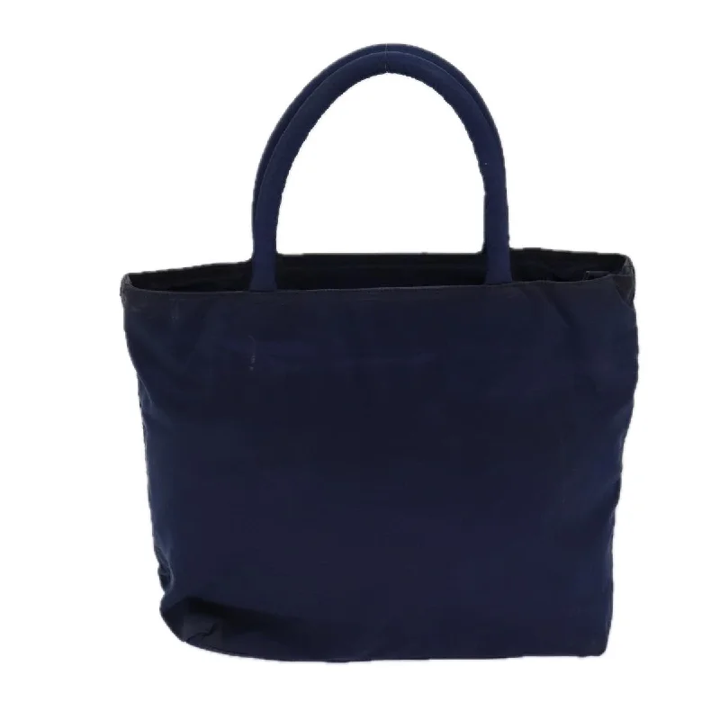 Lightweight duffle bags for gymPRADA Hand Bag Nylon Navy  83173