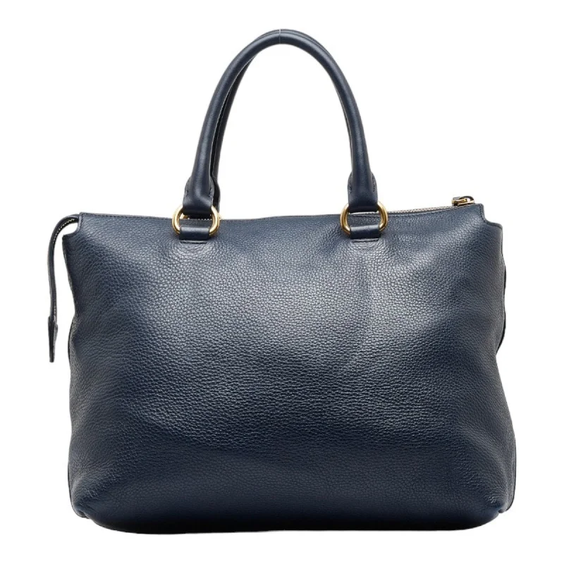 Vegan leather handbagsPRADA Vitello Tote