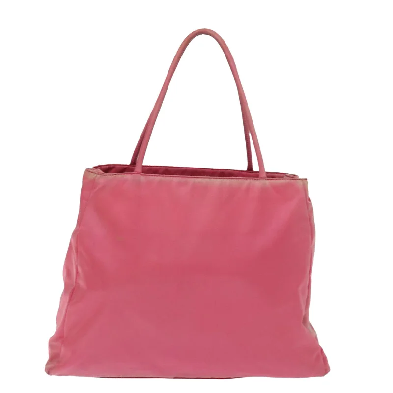 Best tote bags for workPRADA Tote Bag Nylon Pink  76735