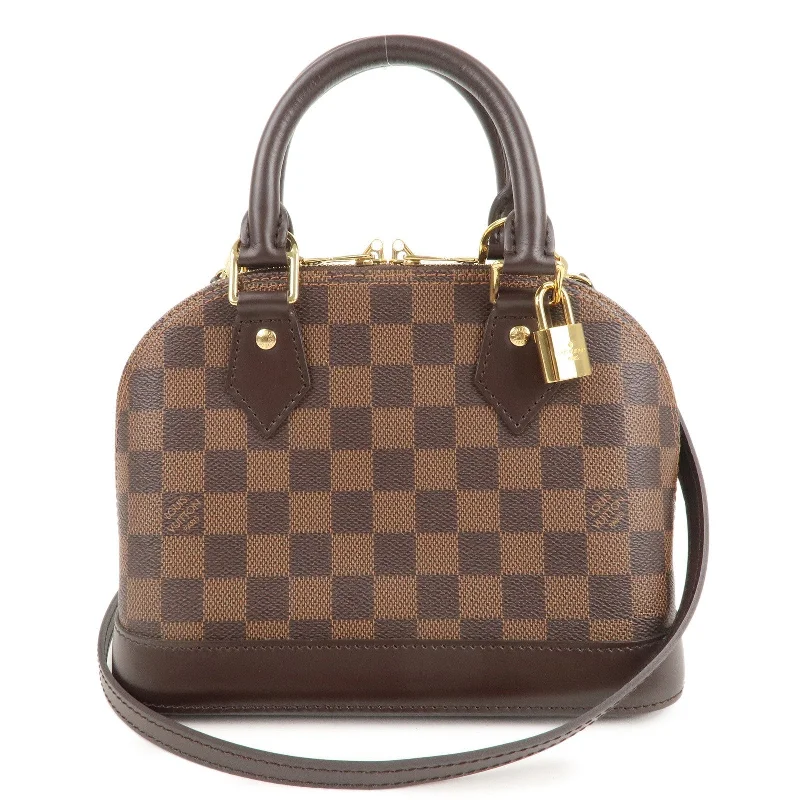 Sustainable fashion bagsLouis Vuitton Damier Alma BB 2Way Shoulder Bag Hand Bag N41221