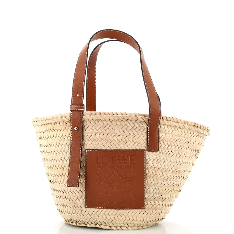 Crossbody bags for everyday useBasket Tote Raffia Medium