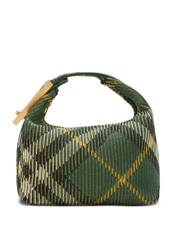 Designer bags with gold hardwareWomen's Mini Peg Duffle Bagac in Green | Size UNICA | 8082042