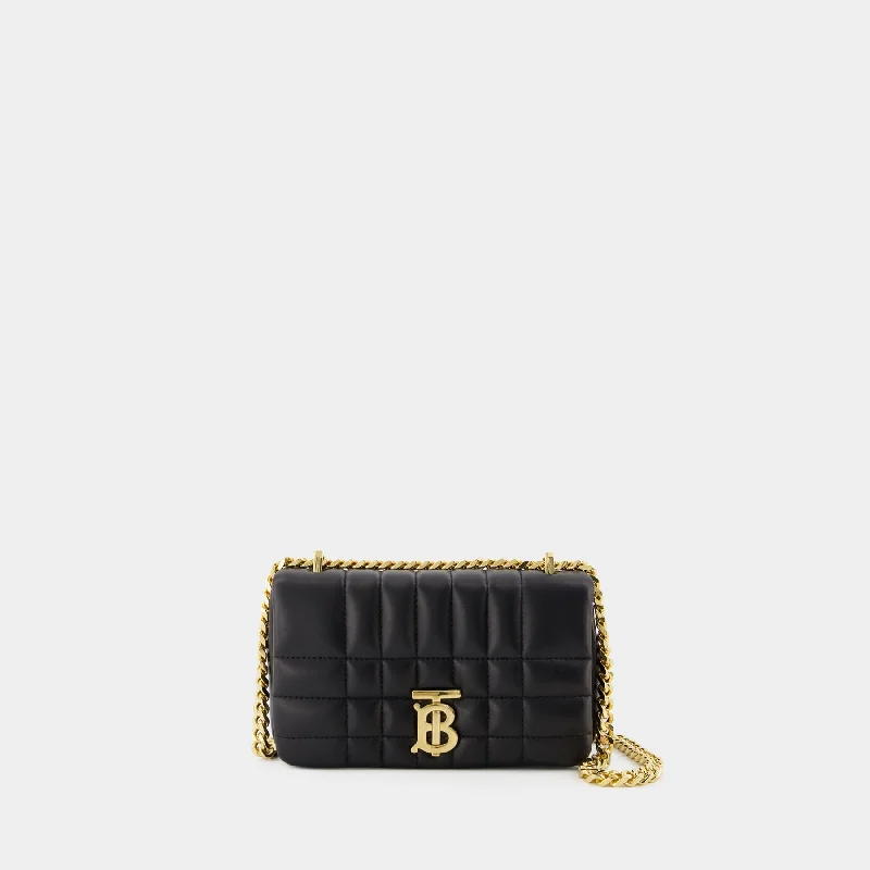 Luxury bags with exotic skinsLola Crossbody Bag - Burberry - Leather - Black