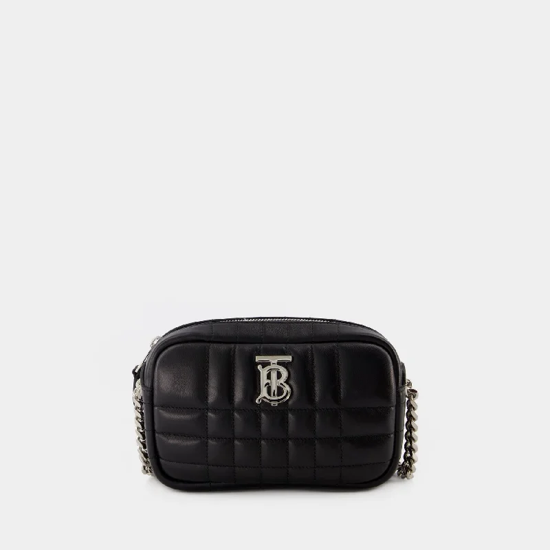 Sustainable fashion bagsLola Camera Bag - Burberry - Leather - Black