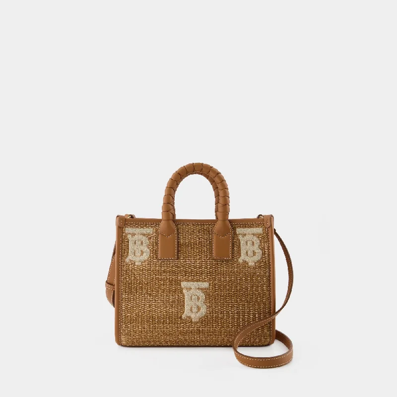 Best bags for weekend getawaysSac Tote Freya - Burberry - Toile - Marron