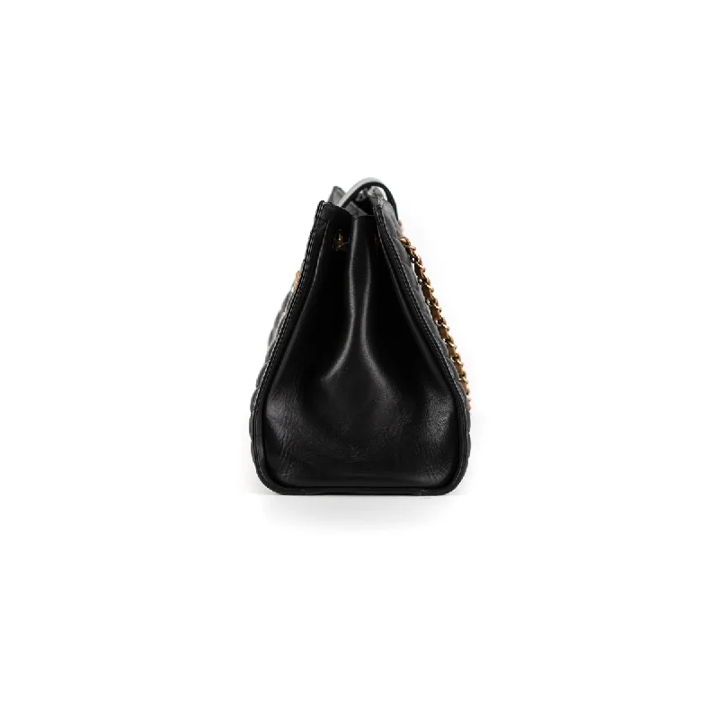 Eco-friendly tote bags for shoppingChanel Chevron Gabrielle Tote Black