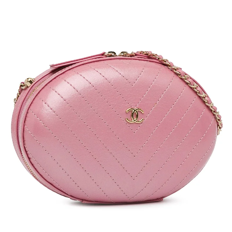 Durable leather bags for daily useChanel Chevron La Pausa Evening Crossbody Bag (LyJ8RI)